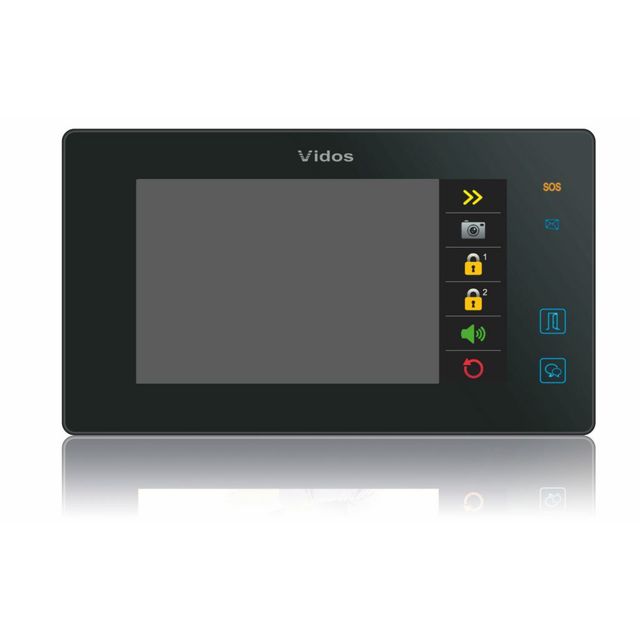 DUO MONITOR 7" M1021B czarny z pamięcią