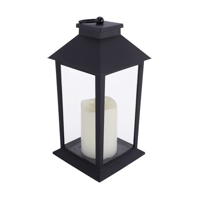 Duża lampa latarnia na baterie MARYLA LED barwa ciepła