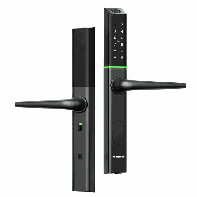 Elektroniczne zamki do drzwi SmartLock RCF_UNI-MAX-B 72-92 - czarny