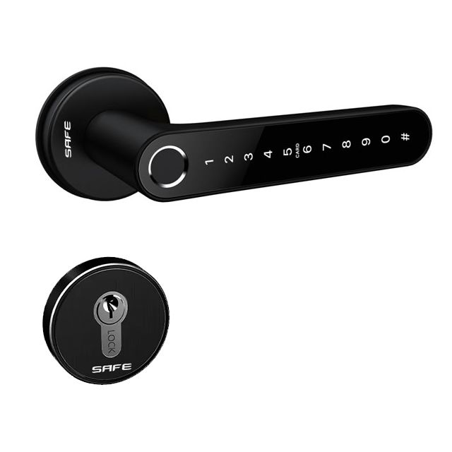 Elektroniczny zamek do drzwi SmartLock RCF MINI (odcisk palca, Mifare, PIN, Bluetooth)