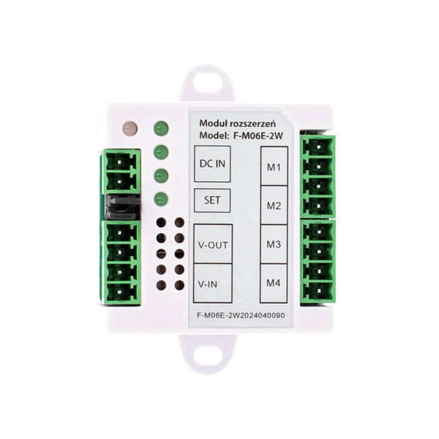 F-M06E-2W - Dystrybutor mieszkań / Moduł rozszerzeń do systemu z serii F