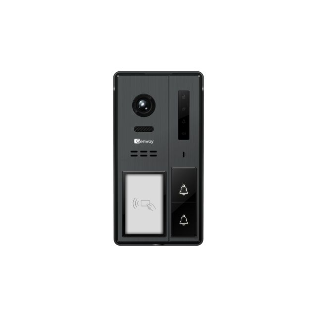 F-S62-2W - Panel wideodomofonowy 2-rodzinny z RFID