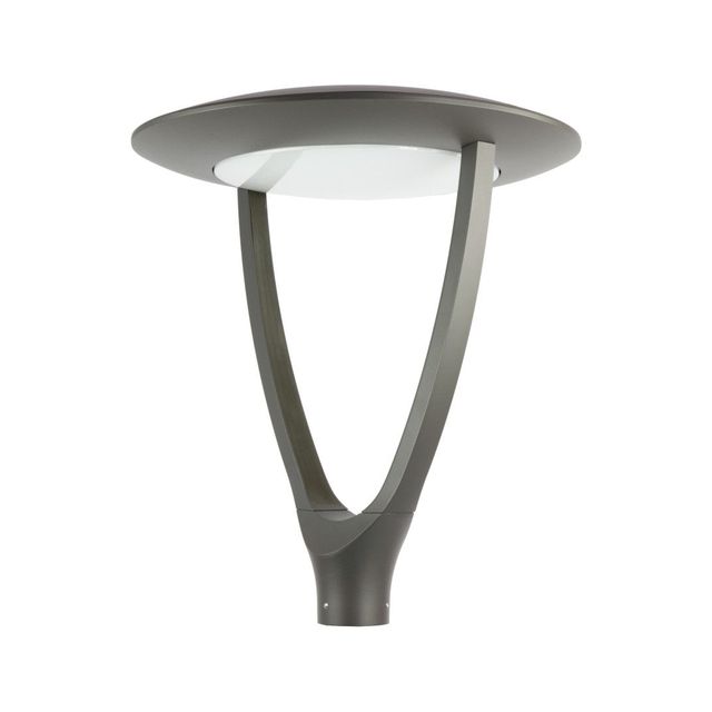 Głowica lampa parkowa na słup 60mm URAN LED 60W 48cm IK08 4000K antracyt