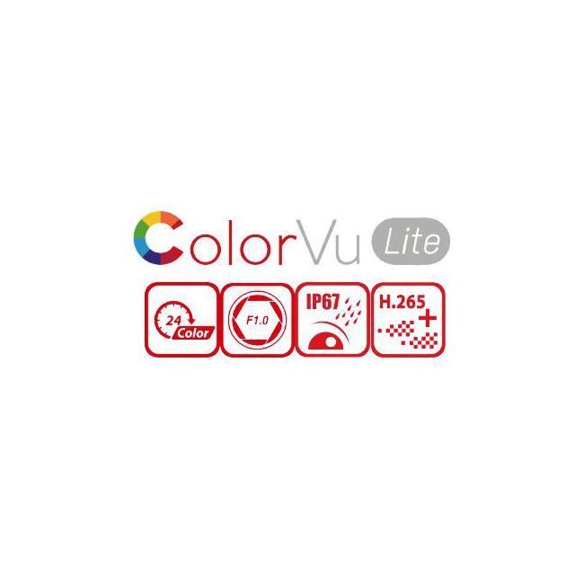 Kamera IP 4Mpx DS-2CD1047G0-L(2.8mm)(C), ColorVu