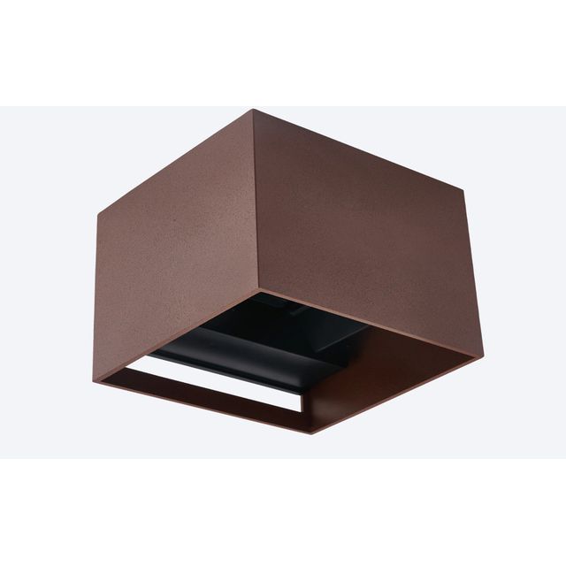 Kinkiet LED G9 IP65 corten CUBE LITE