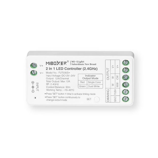 Kontroler FUT035S+ MONO / CCT 2,4GHz 12V - 48V 12A 30m zasięg