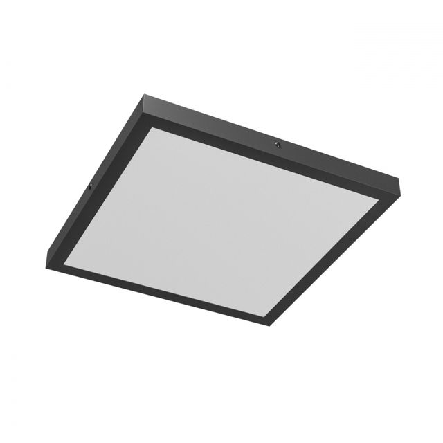 Lampa natynkowa biała NYMPHEA SELECT 24W-40W 40x40cm zmienna barwa CCT czarna