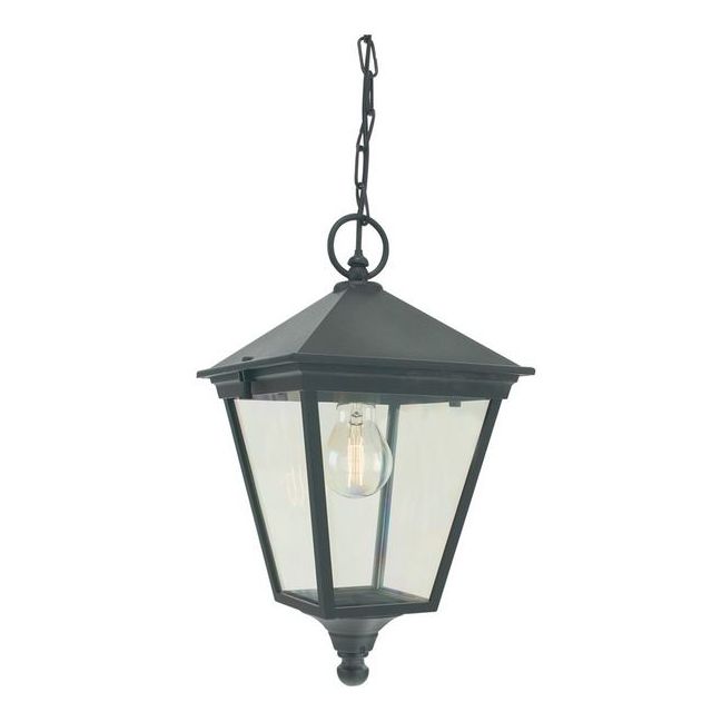 Lampa ogrodowa wisząca LONDON 481A E27 czarna