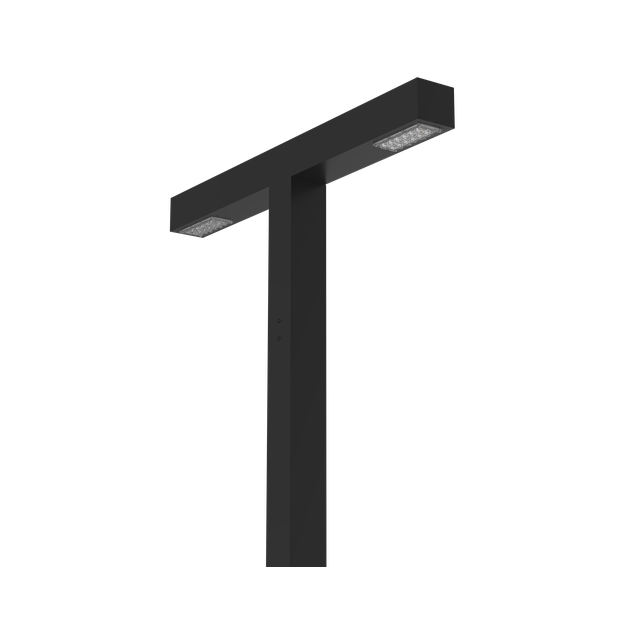 Lampa parkowa TRELLEBORG podwójna rozsył 360° 41,4W 4000K DALI2 czarny