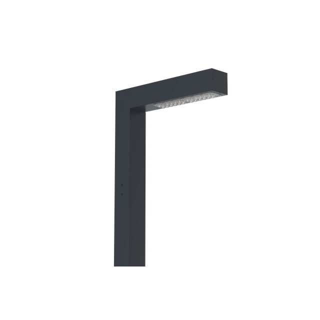 Lampa parkowa TRELLEBORG rozsył alejkowy 40W 4000K ściemnianie DALI2 grafit
