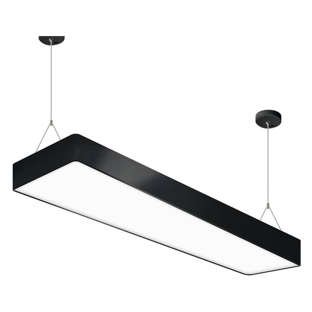 Lampa wisząca do biura nad stół FLARA LED 24W 60cm 4K czarny