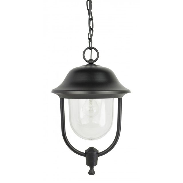 Lampa ogrodowa klasyczna wisząca PRINCE E27 czarny