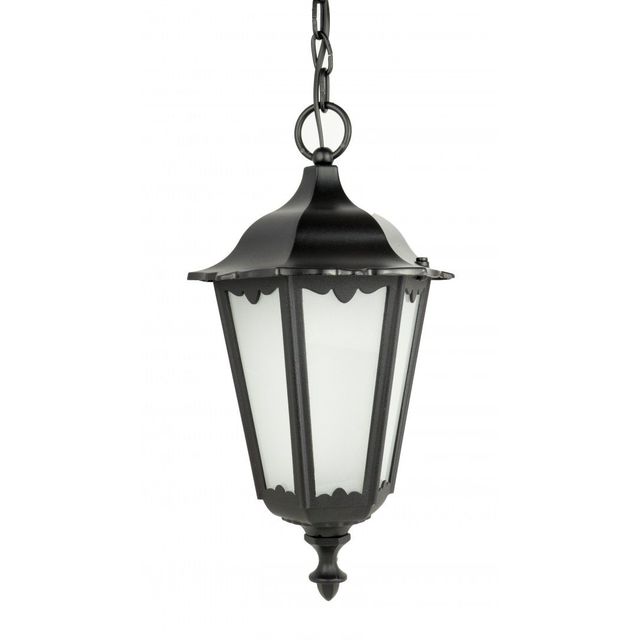 Lampa ogrodowa klasyczna wisząca RETRO CLASSIC E27 czarna