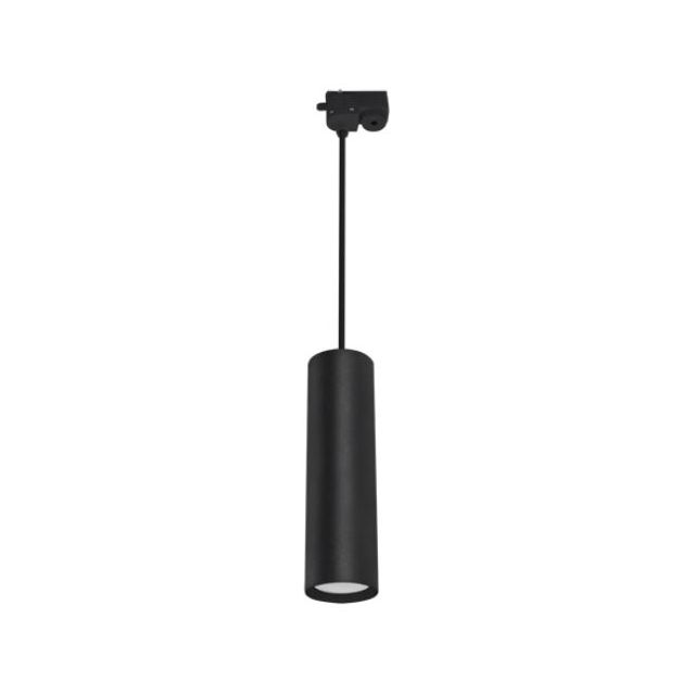 Lampa wisząca do systemu szynowego 1faz. DARIA TRACK GU10 czarna