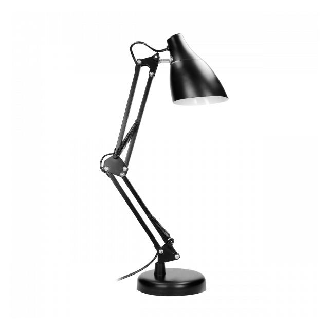 Lampka biurkowa DIAN max.60W E27, czarna