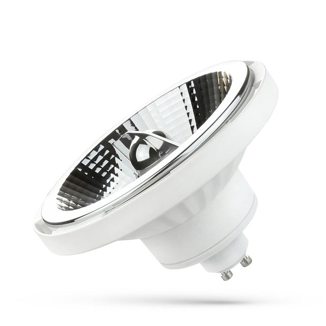 Żarówka SPECTRUM LED AR111 GU10 10W 4000K 20° - biały
