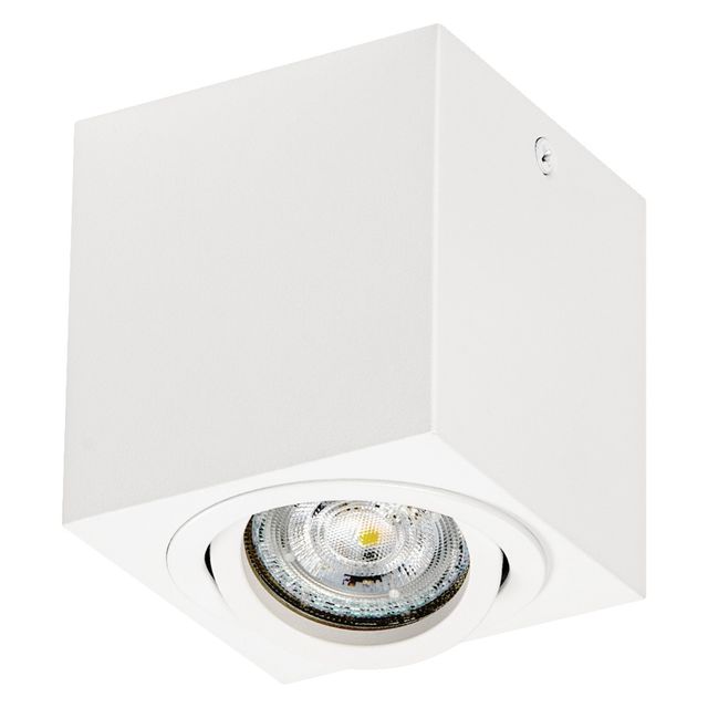 Downlight natynkowy SPOT SURFACE Square GU10 biały