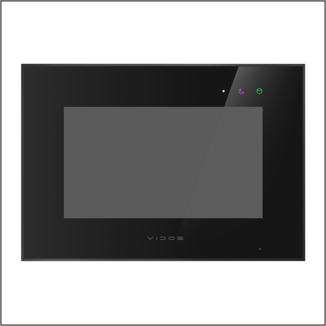 MONITOR 7" M10B-X czarny z pamięcią i komunikacją WIFI