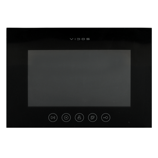 MONITOR 7" M11B-X czarny z pamięcią i komunikacją WIFI