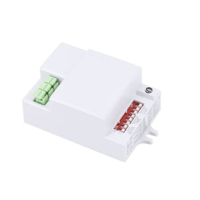 Czujnik ruchu mikrofalowy montażowy BEMKO 16m 500W IP20