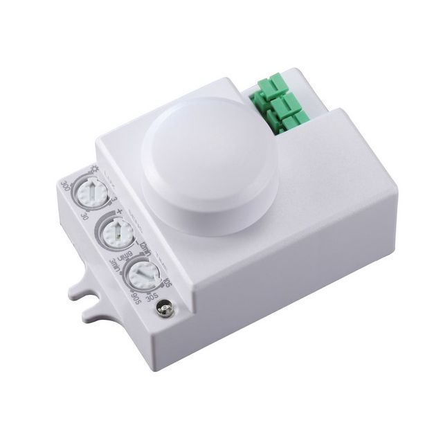 Montażowy czujnik ruchu mikrofalowy LX701 PRO 360° 8m 1200W