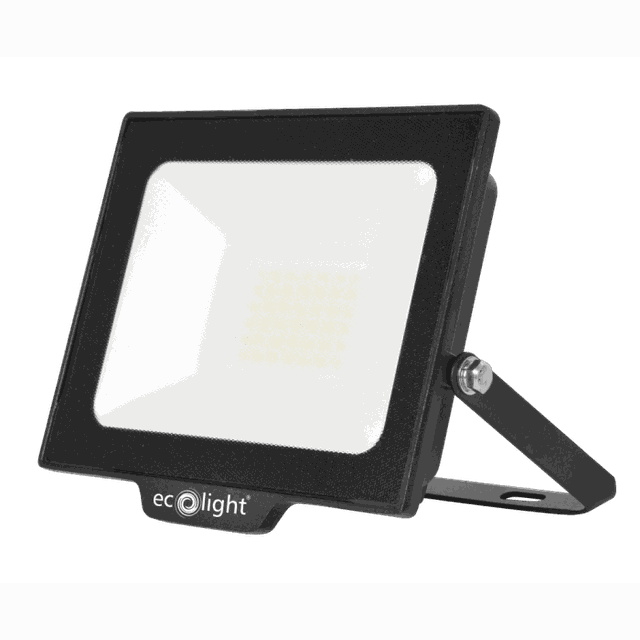 ECOLIGHT Naświetlacz LED 30W 2700lm neutralna możliwy czujnik ruchu