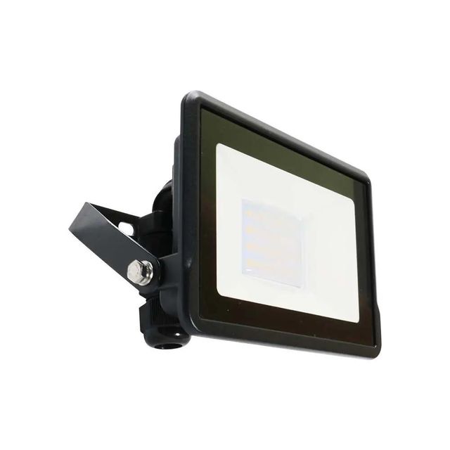 Naświetlacz LED z mufą VT-128 20W 75lm/W IP65 6400K czarny 5lat