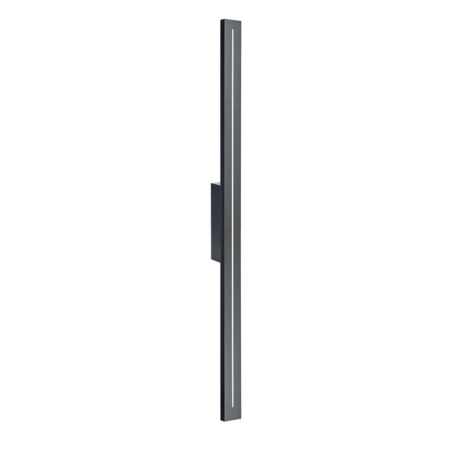 Nowoczesny kinkiet zewnętrzny LED LANGER 101cm 26W czarny