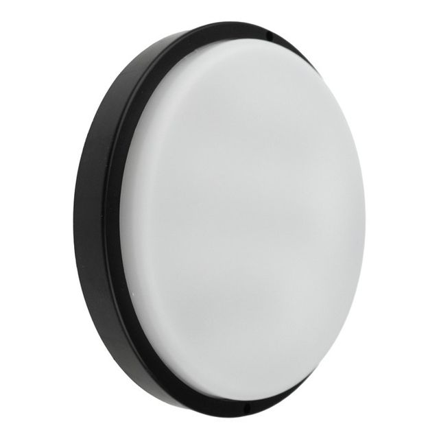 Oprawa kanałowa okrągła LED TORTON 24W 24cm IK05 IP54 czarna