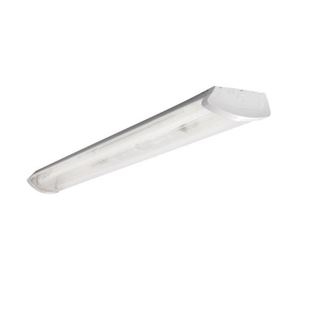 Oprawa kloszowa MEBA 4LED 2X120 PS do tub LED klosz pryzmatyczny