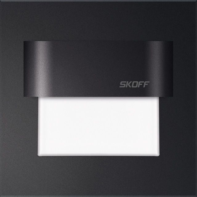 Oprawka TANGO LED 0,8W 3000K 10V - czarny mat