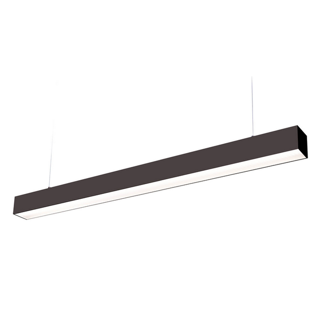 Oprawa liniowa natynkowa lub zwieszana KOLINE 20W 120cm 2400lm czarna