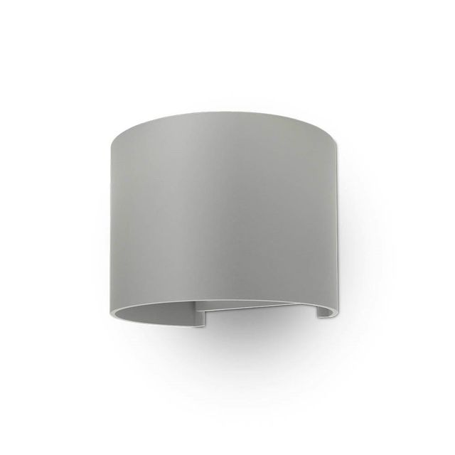 Kinkiet regulowany Góra/Dół VT-756 LED 2x3W IP65 3000K szary