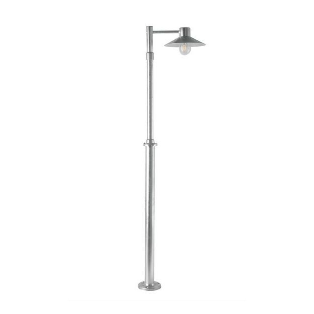 Lampa parkowa z regulowanym słupem max 230cm LUND 274 E27 ocynk