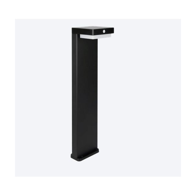 Oprawa Solarna Ogrodowa Suntis 3000K 220lm 2Ah USB-C Kwadrat IP54 Czarna PRIME