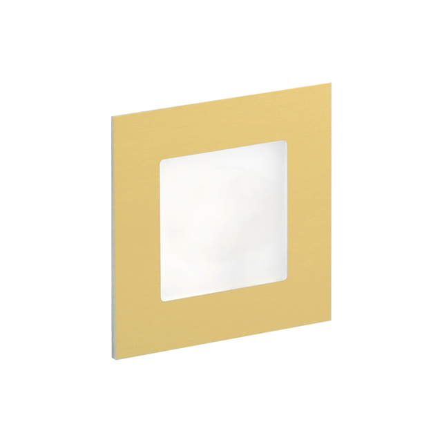 ANGEL LED9 230V złoty szczotkowana - ciepła