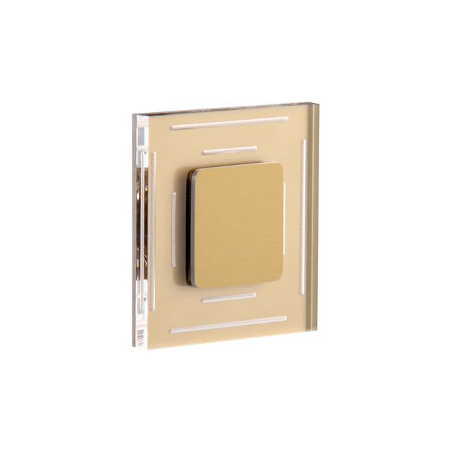 LED SPACE 230V złoty szczotkowany - ciepła