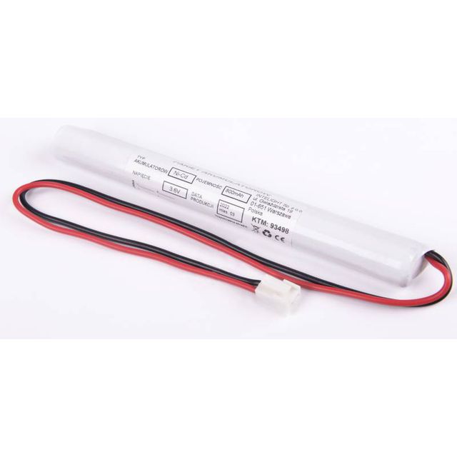 Pakiet akumulatorów Ni-Cd 3 x AA 3,6V 800mAh HT  do oprawy Kasjopeja Led (po 2016r.)