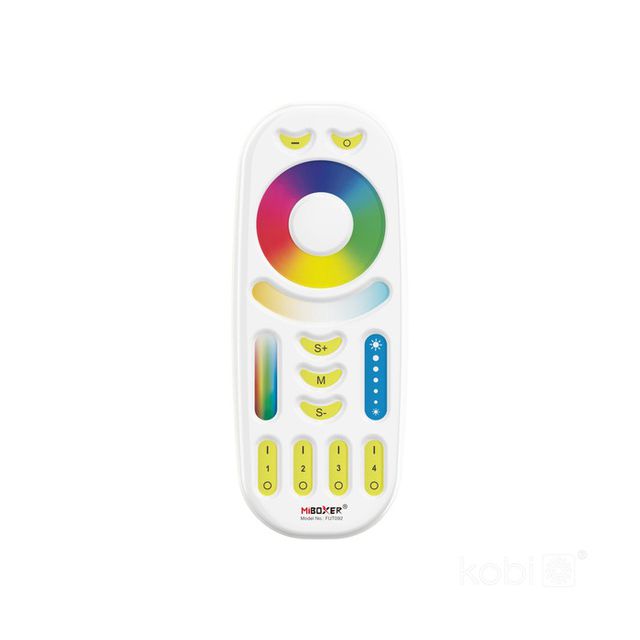 Pilot do taśm LED 4-strefowy RGB,  RGBW, RGBW CCT