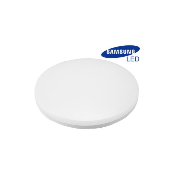 Plafon LED JARIN 24W IP65 z czujnikiem ruchu barwa neutralna