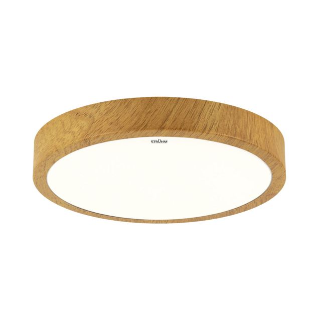 Plafon okrągły LED ATUT 24W 4000K 38cm IP44 dąb