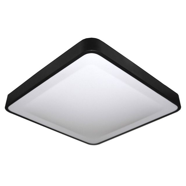 Plafon z czujnikiem ruchu LED WILTON 24W 85lm/W 4000K 180° IP20 czarny