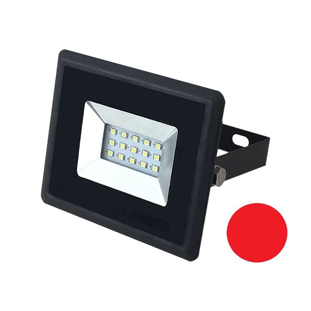 Projektor LED 10W Czarny E-Series IP65 Światło Czerwone