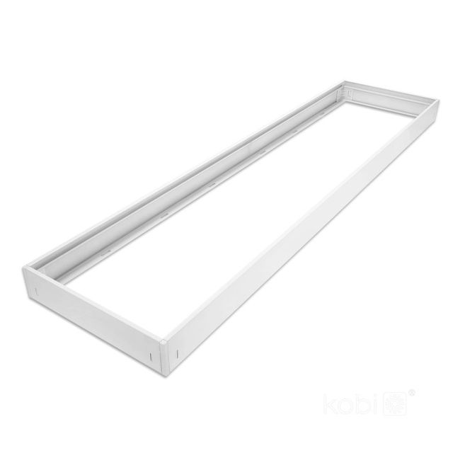 Ramka aluminiowa natynkowa do paneli KOBI 1200x300 KLIK 63mm