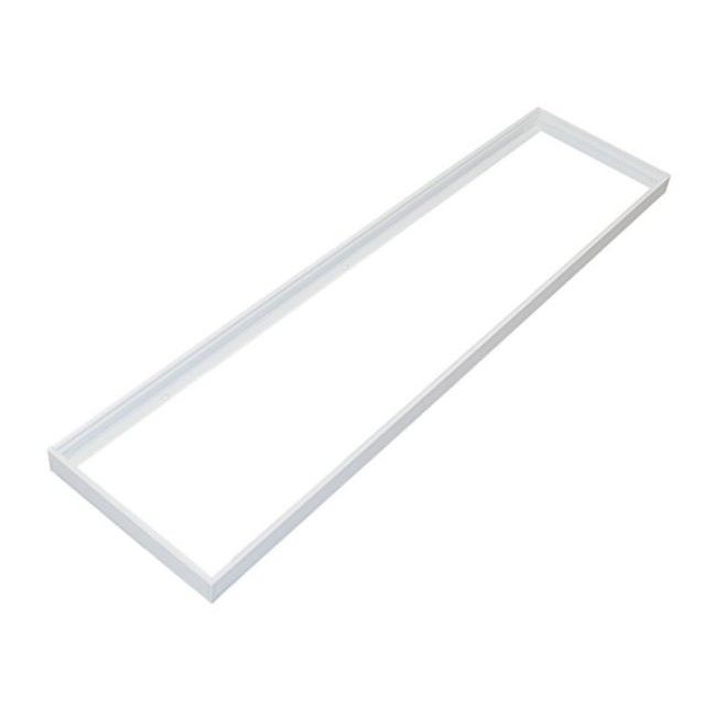 Ramka do montażu natynkowego paneli KRIS HQ 120x30cm biała plastik