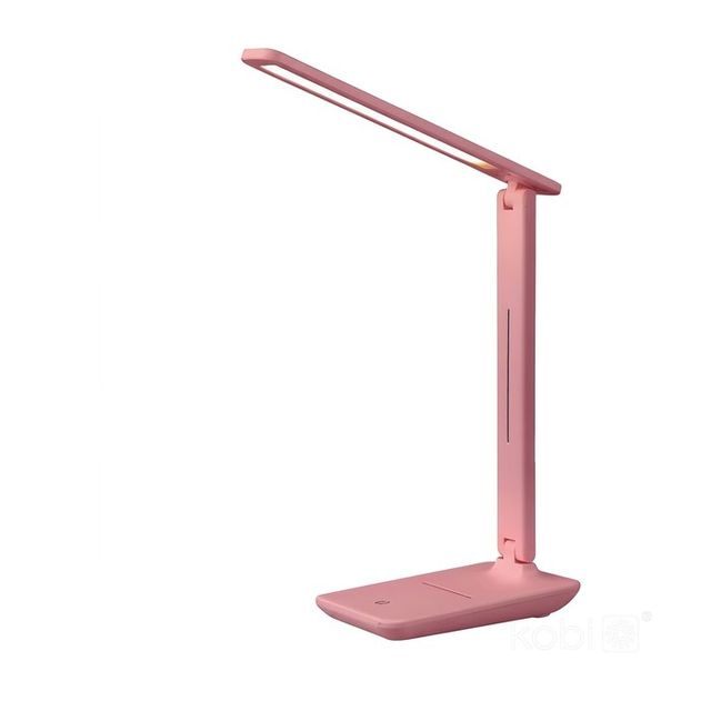 Różowa lampka biurkowa NOBLITE N 7W 460lm DIM zmienna barwa CCT