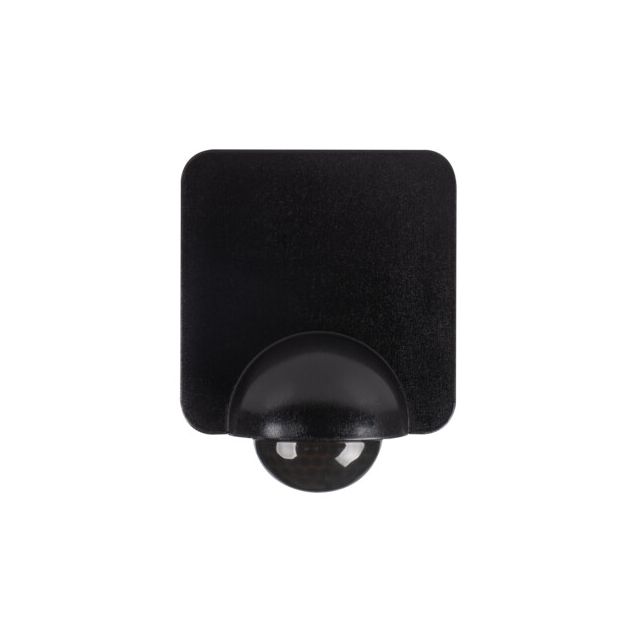 Ścienny czujnik ruchu zewnętrzny PIR SENSQUARE-B 6,5m 1200W IP54 czarny