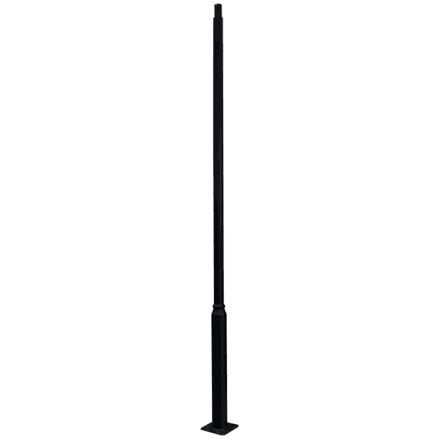 Słup oświetleniowy składany 3m fi60mm ECOLIGHT czarny