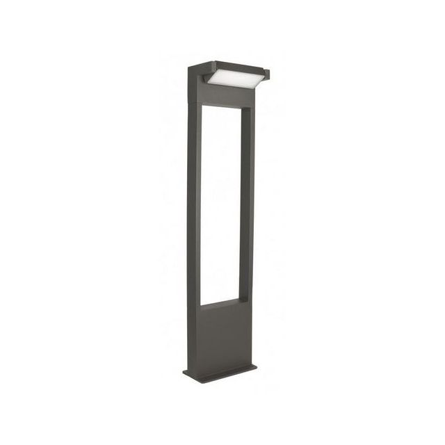 Lampa ogrodowa słupek regulowane światło ROTA 58cm 10W 4K popiel