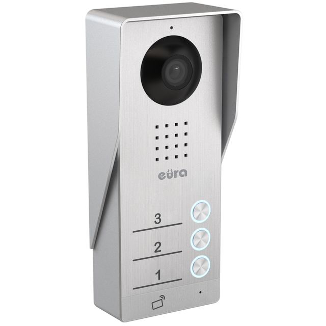 Stacja 3-abonencka VDA-93A3 ''EURA CONNECT'' z czytnikiem breloków